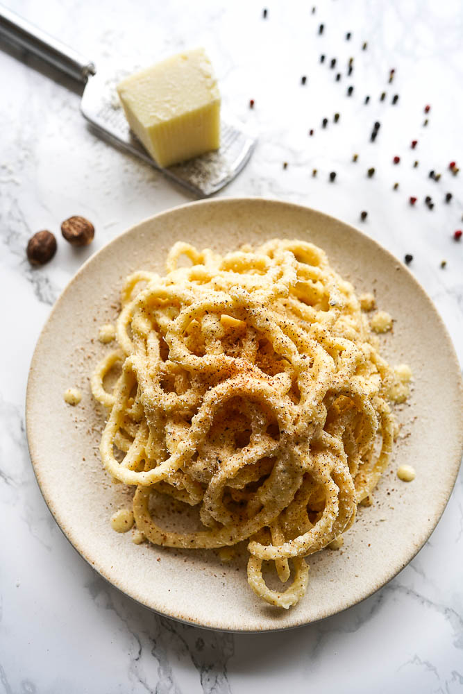 Cacio e Pepe zu Pici