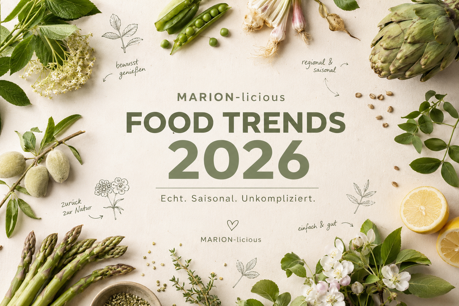 Food Trends 2026 bei MARION-licious