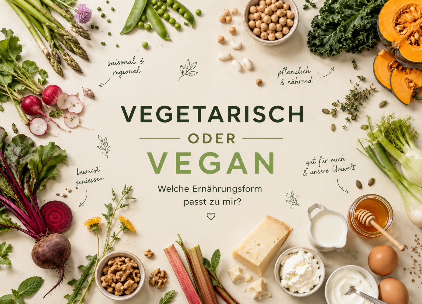 Vegetarisch oder Vegan: Welche Ernährungsform passt zu mir?